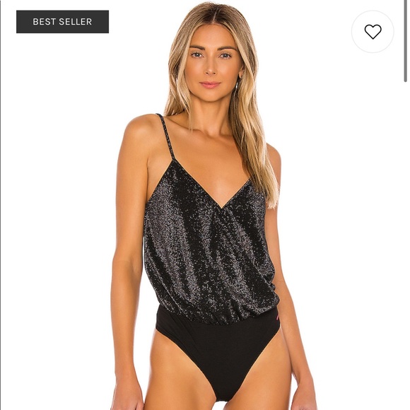 PHILANTHROPY Black Vegas Bodysuit Size Small - Picture 2 of 4